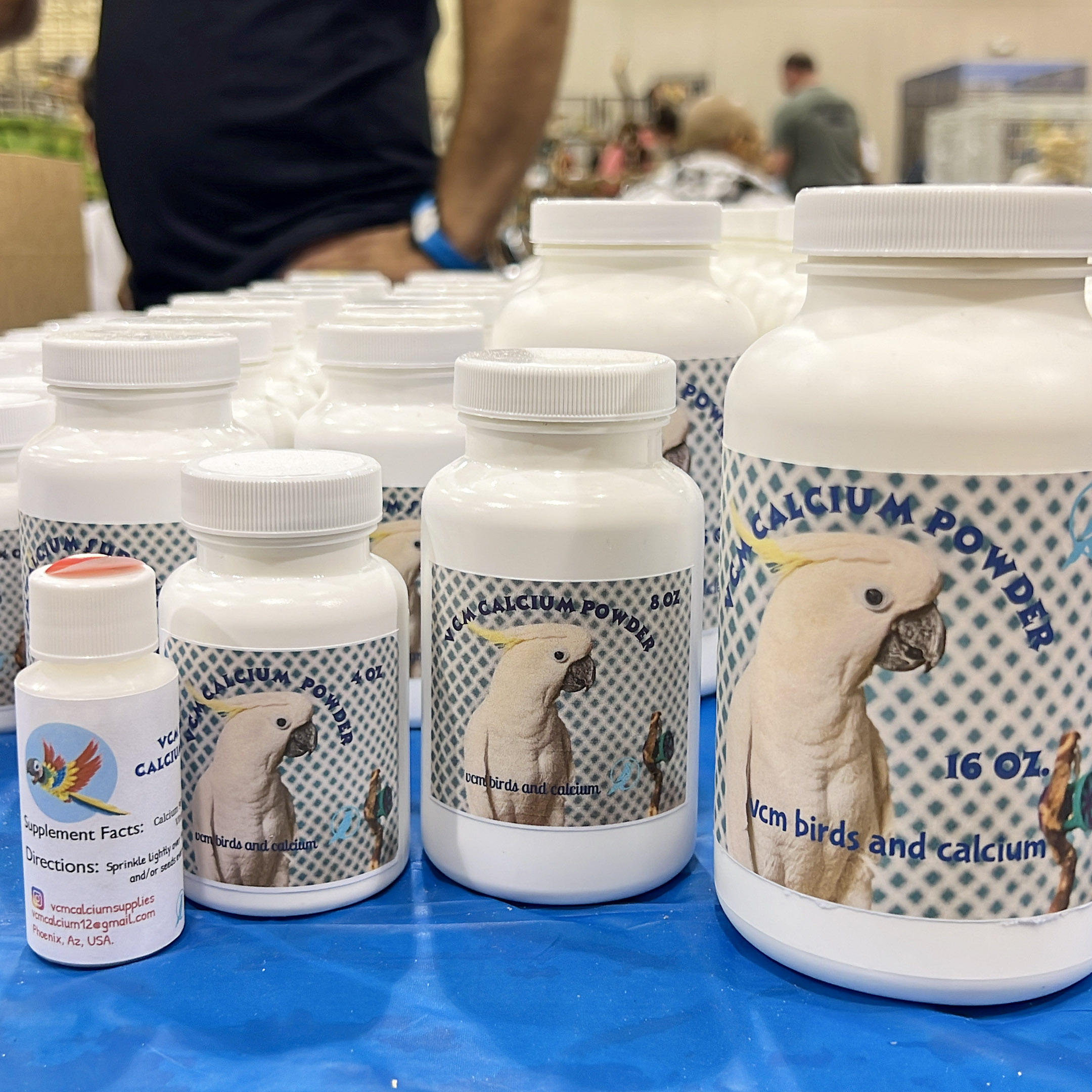 Calcium powder variety